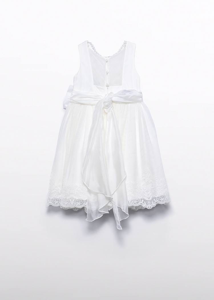 Embroidered Tulle Dress