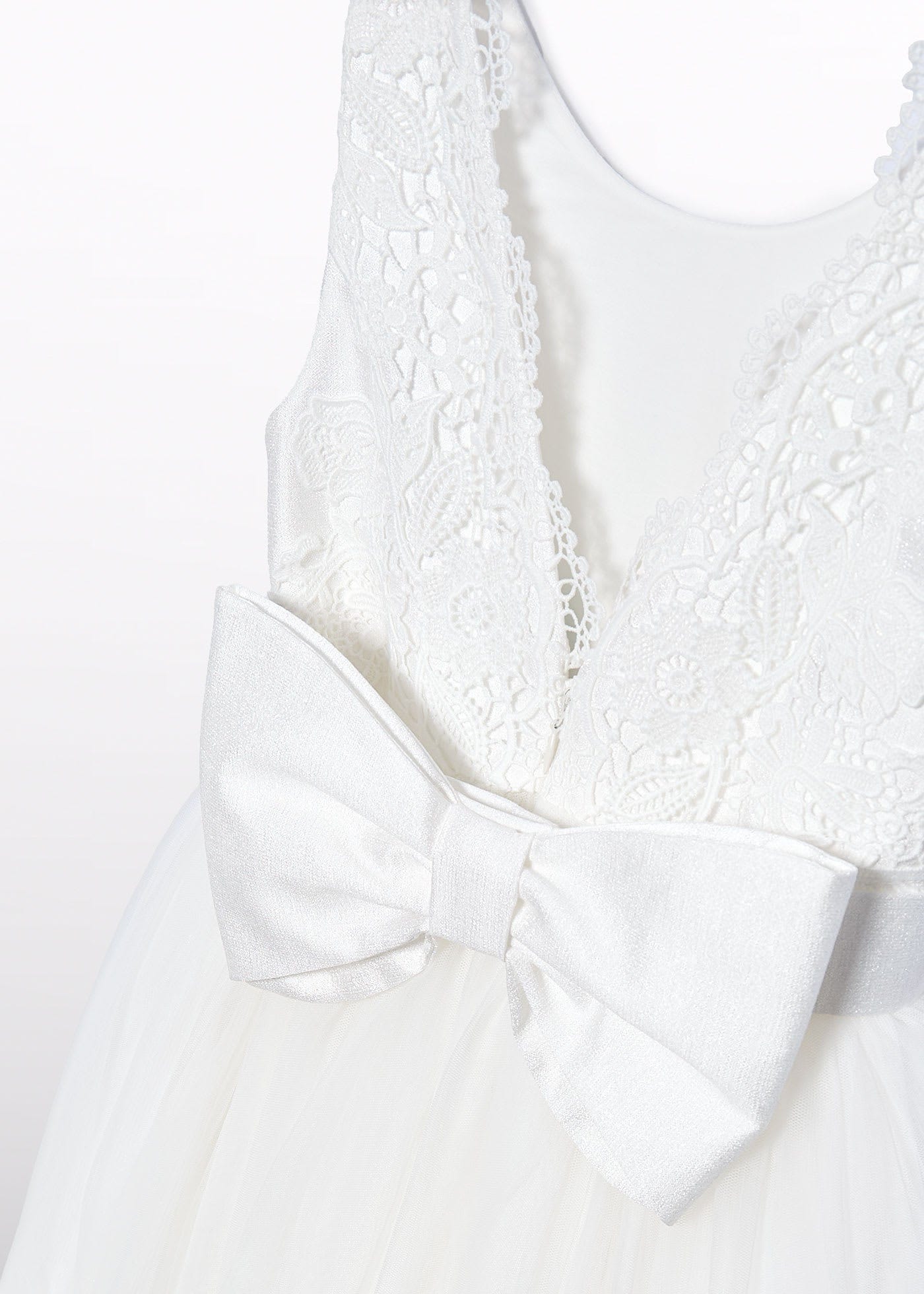 Abel & Lula Abel & Lula Embroidered Tulle Dress - Little Miss Muffin Children & Home