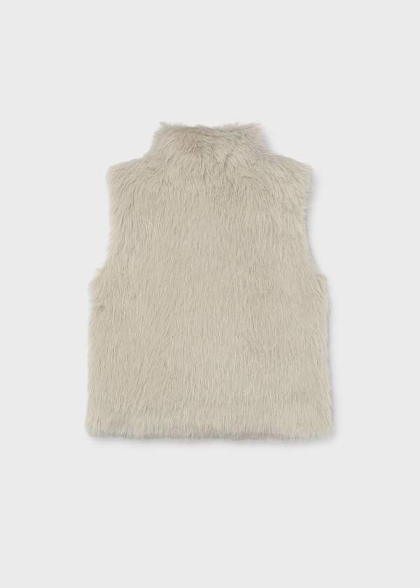 Faux Fur Vest, 2 Colors Available
