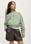 Faux Leather Shorts