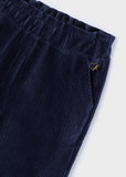 Mayoral Corduroy Flared Pants in Navy