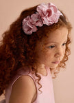 Mikado Flower Headband in Pink
