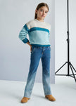 Mayoral Usa Inc Mayoral Ombre Wide Leg Jeans - Little Miss Muffin Children & Home