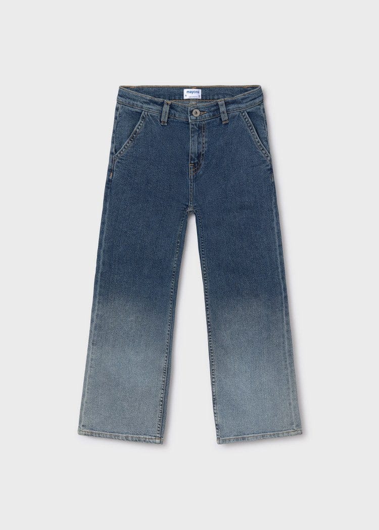 Mayoral Usa Inc Mayoral Ombre Wide Leg Jeans - Little Miss Muffin Children & Home