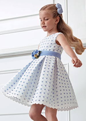 Abel & Lula Abel & Lula Guipure Lace Dress - Little Miss Muffin Children & Home