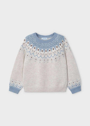 Mayoral Jacquard Sweater