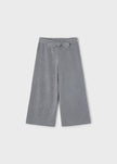 Mayoral Usa Inc Knit Culotte Pants in Heather Steel - Little Miss Muffin Children & Home