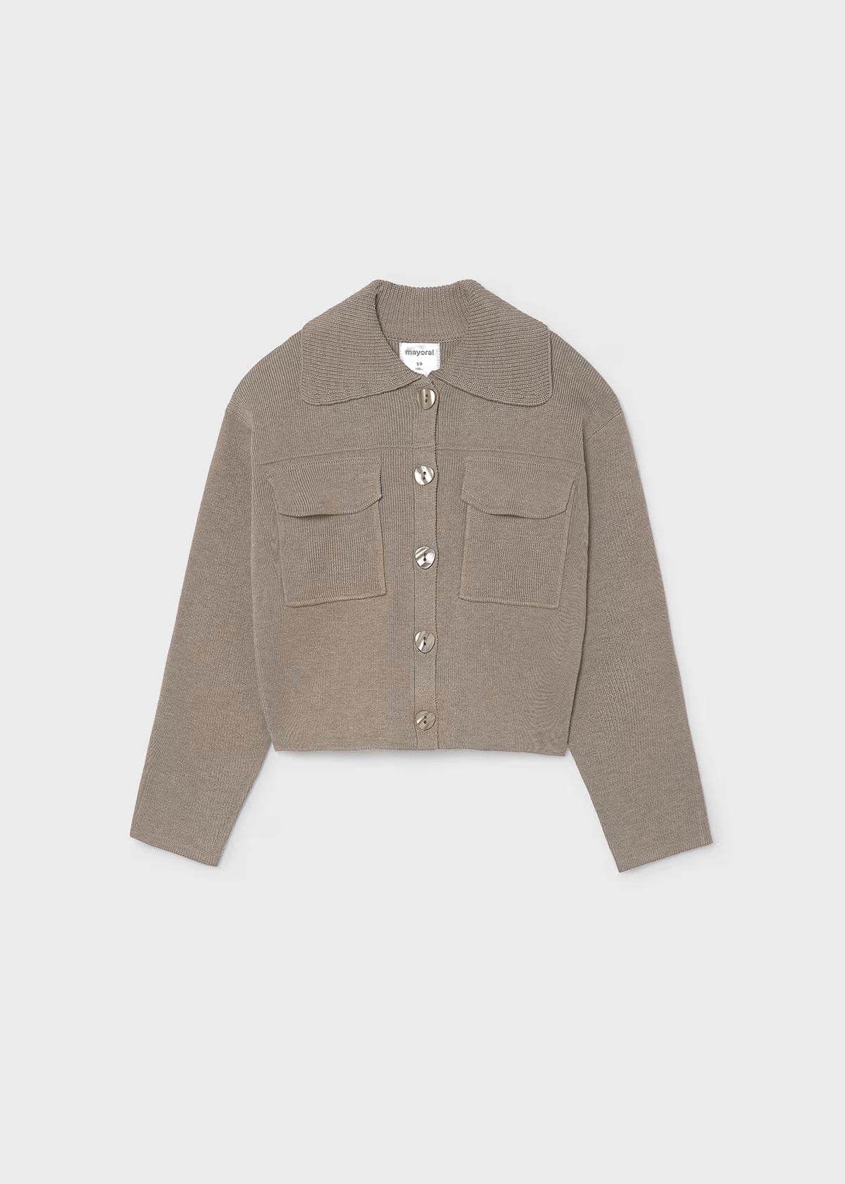 Knit Jacket with Pockets