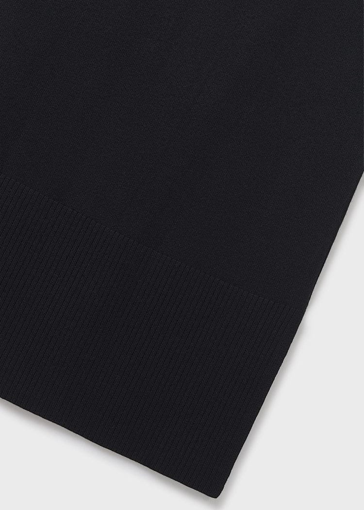 Mayoral Usa Inc Tricot Knit Midi Skirt in Black - Little Miss Muffin Children & Home