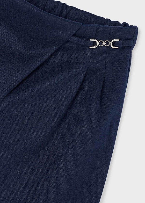 Mayoral Usa Inc Pleated Knit Pants in Navy - Little Miss Muffin Children & Home