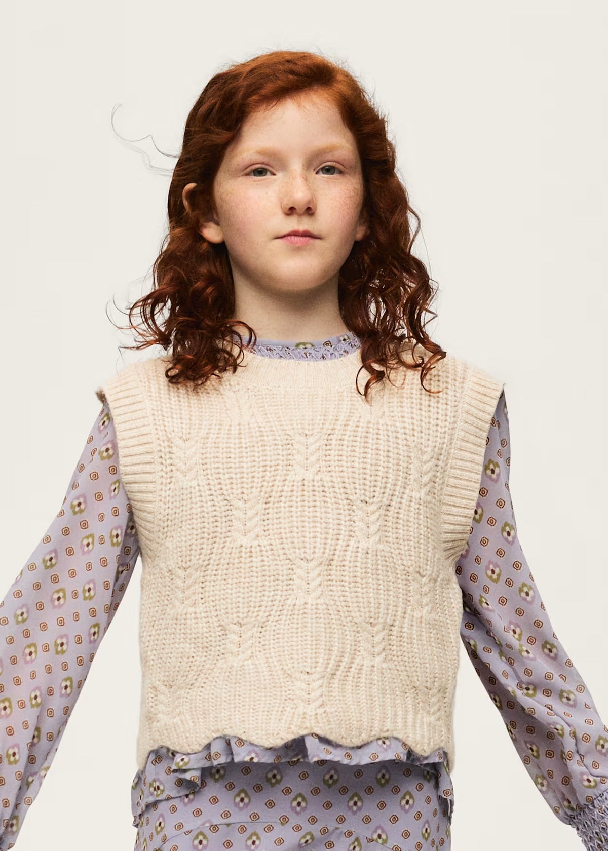 Open Back Knit Sweater Vest, 2 Colors Available