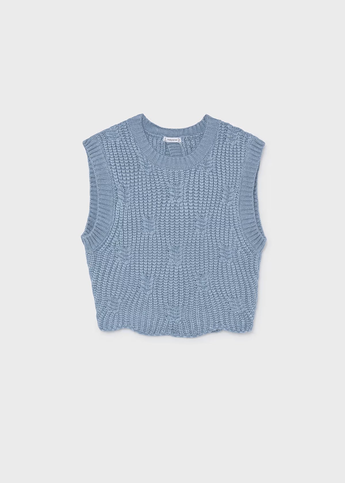 Open Back Knit Sweater Vest, 2 Colors Available