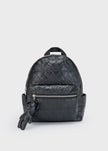 Mayoral Usa Inc Mayoral Quilted Metallic Backpack in Black - Little Miss Muffin Children & Home