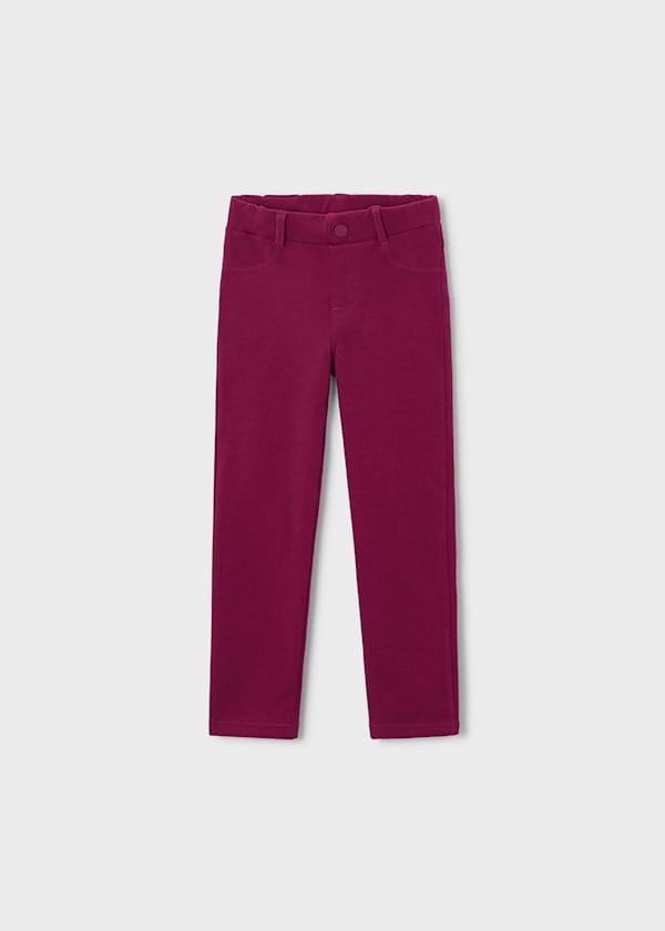 Girl's Slim Fit Pants, 2 Colors Available