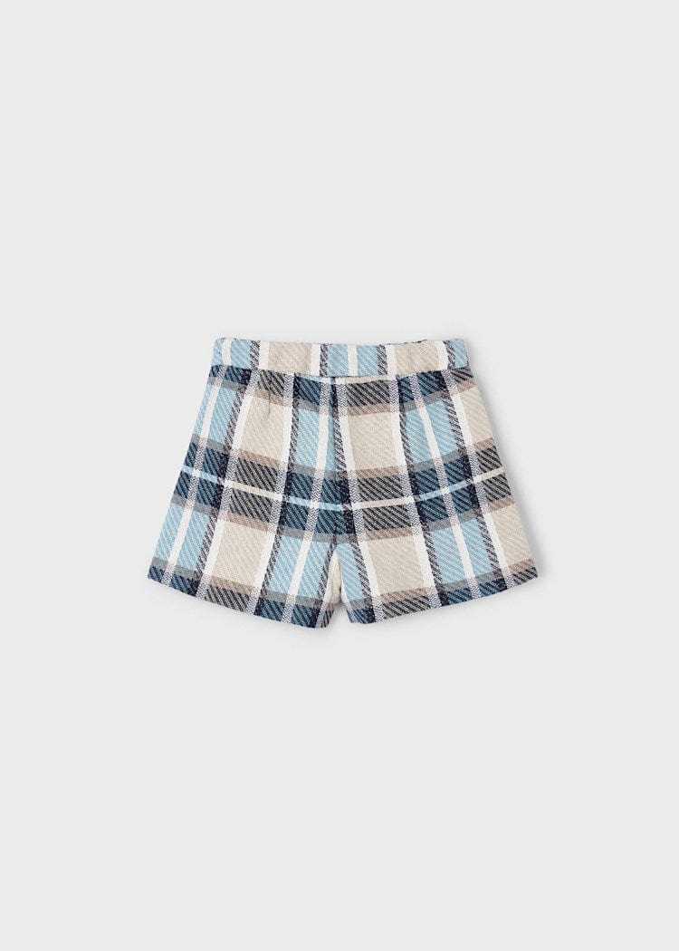 Mayoral Usa Inc Dressy Plaid Shorts in Navy - Little Miss Muffin Children & Home