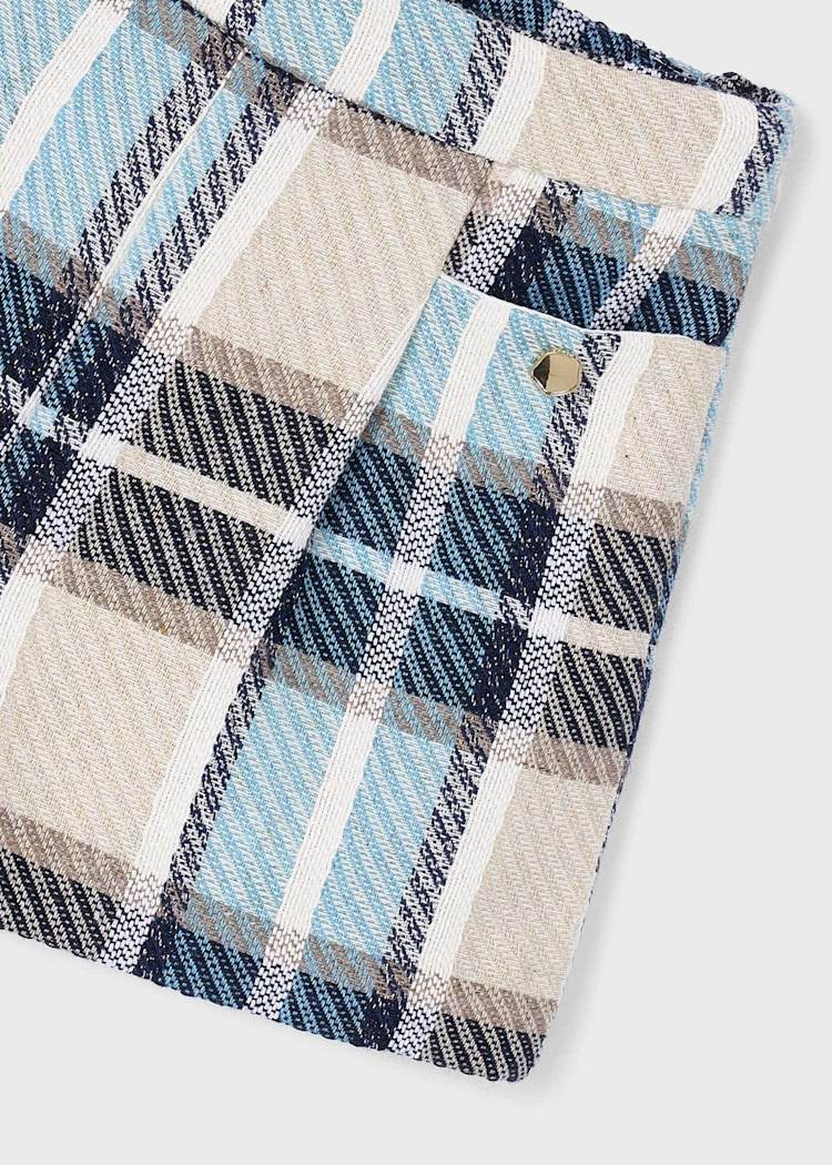 Mayoral Usa Inc Dressy Plaid Shorts in Navy - Little Miss Muffin Children & Home