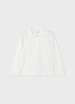 Mayoral Usa Inc Mayoral Embellished Ruffle Collar Polo - Little Miss Muffin Children & Home