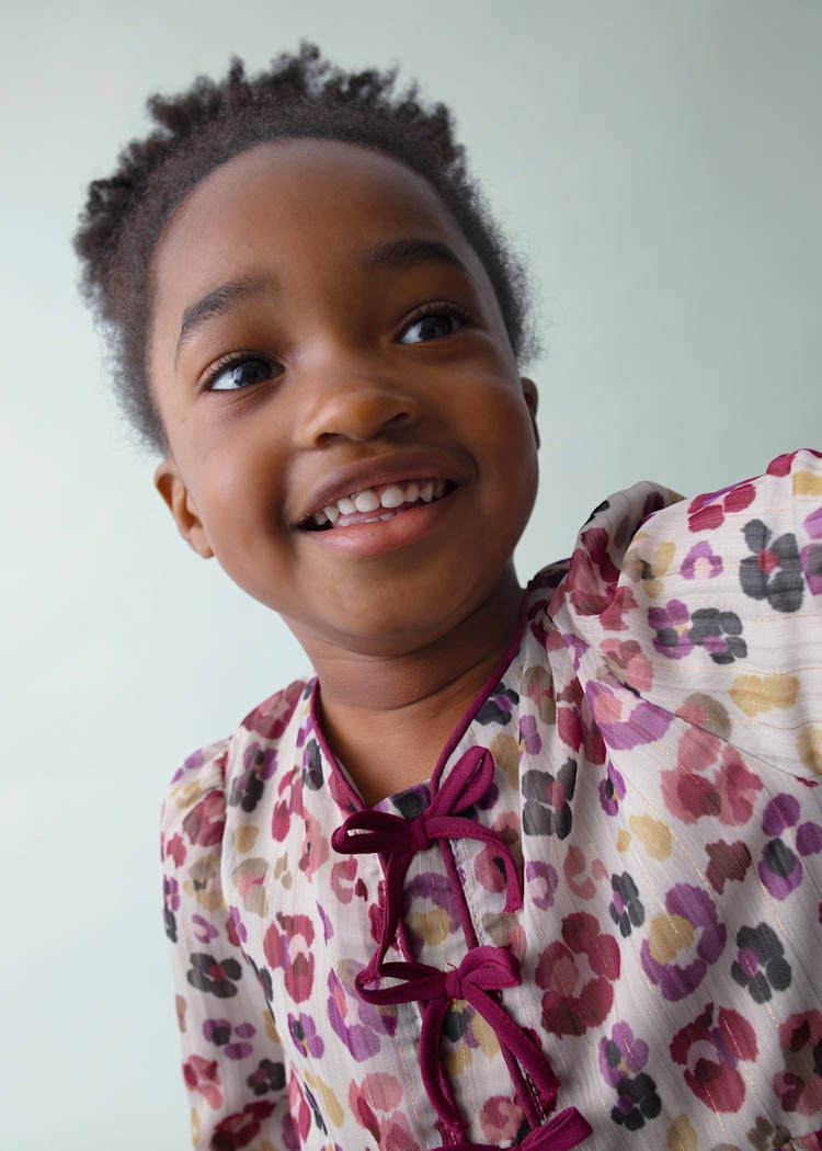 Mayoral Usa Inc Pleated Printed Dress in Cherry - Little Miss Muffin Children & Home