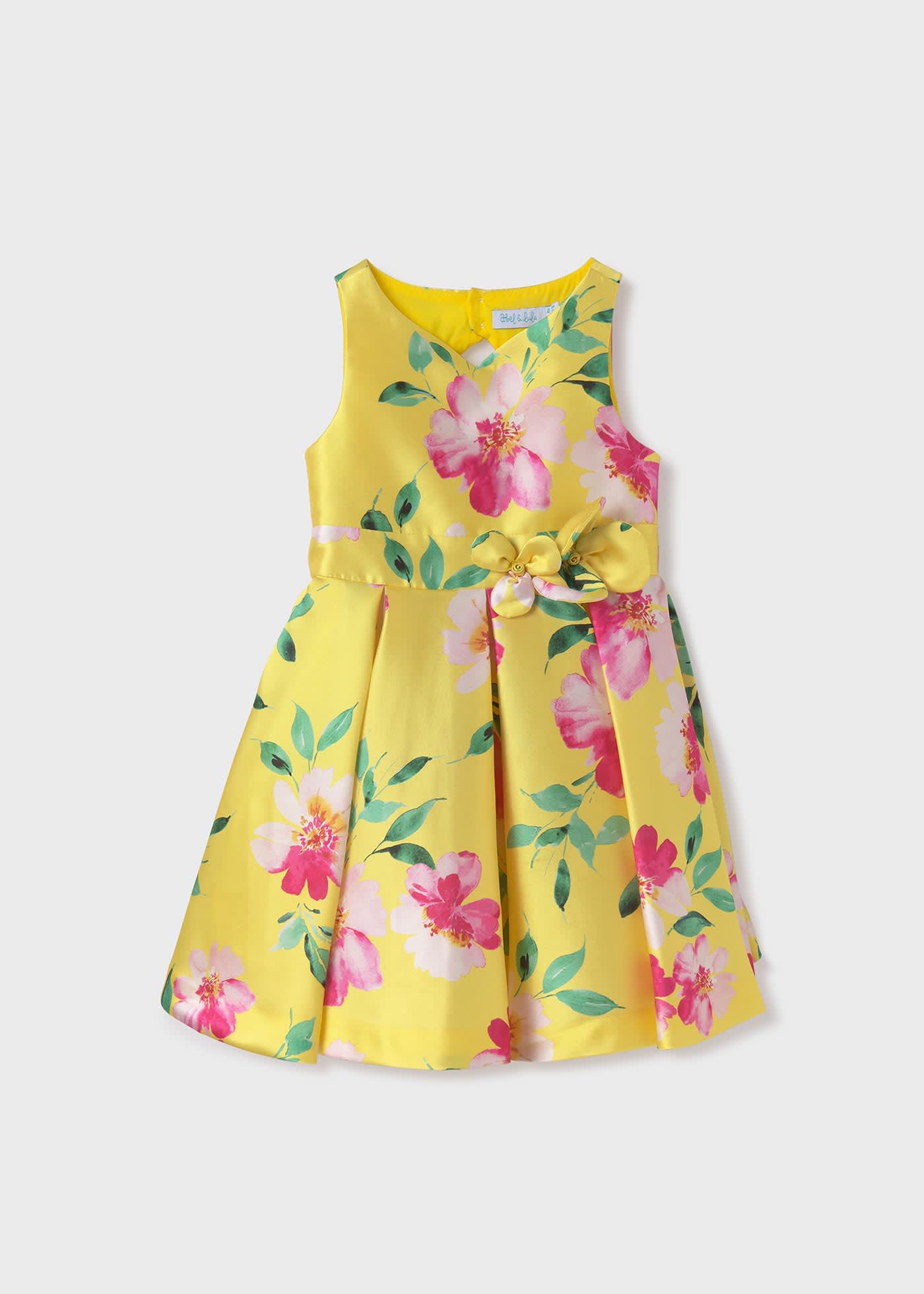 Abel & Lula Abel & Lula Print Mikado Dress - Little Miss Muffin Children & Home