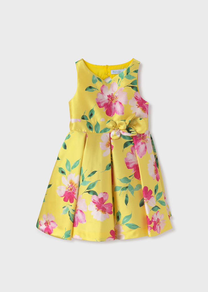 ABEL & LULA POLKA DOT MIKADO DRESS