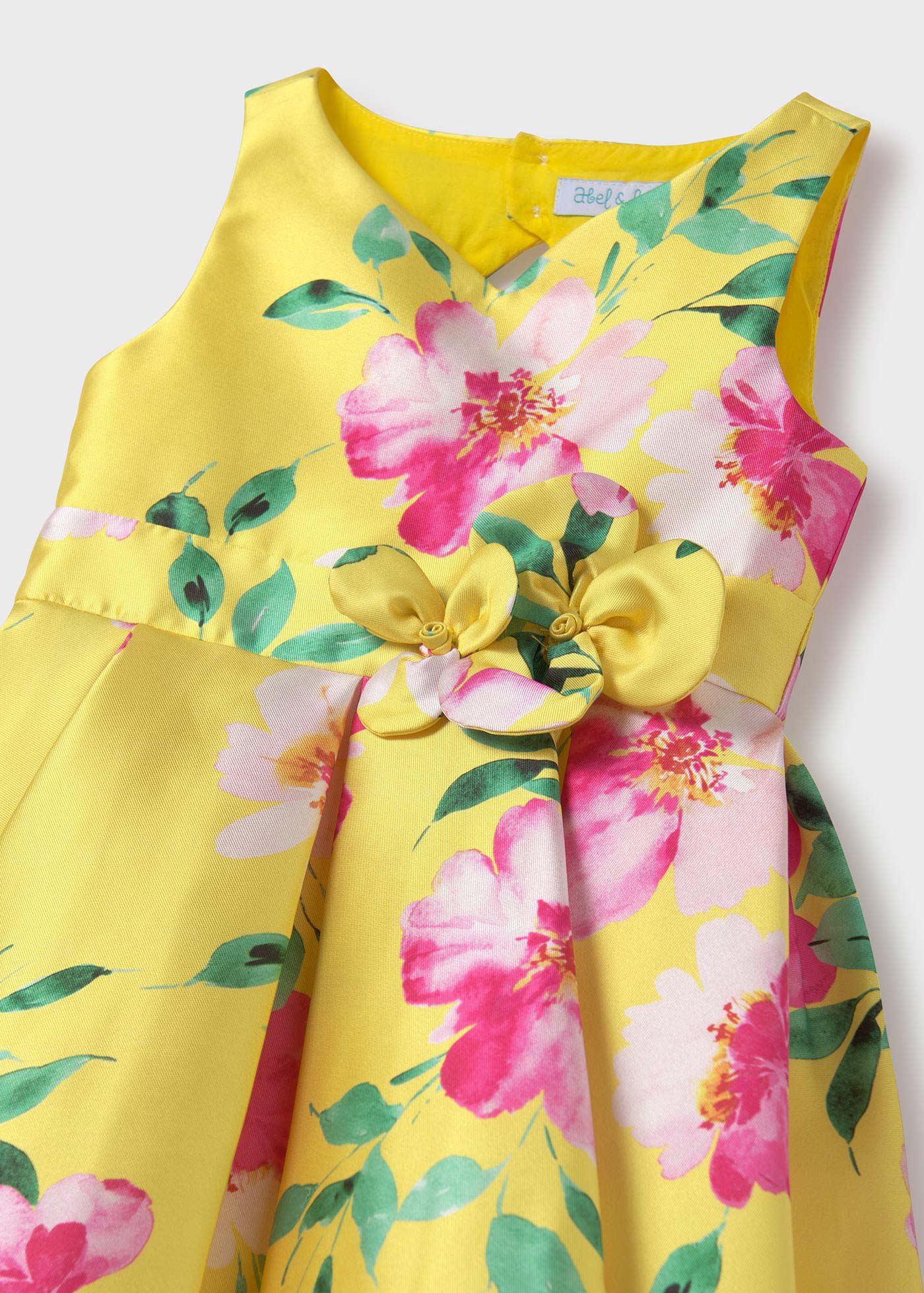 Abel & Lula Abel & Lula Print Mikado Dress - Little Miss Muffin Children & Home