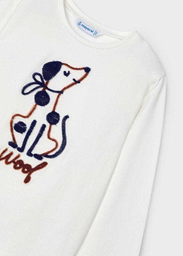 Mayoral Usa Inc Mayoral Long Sleeve Puppy T-Shirt - Little Miss Muffin Children & Home