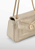 Abel & Lula Quilted Metallic Handbag