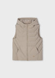 Mayoral Quilted Vest in Mocha