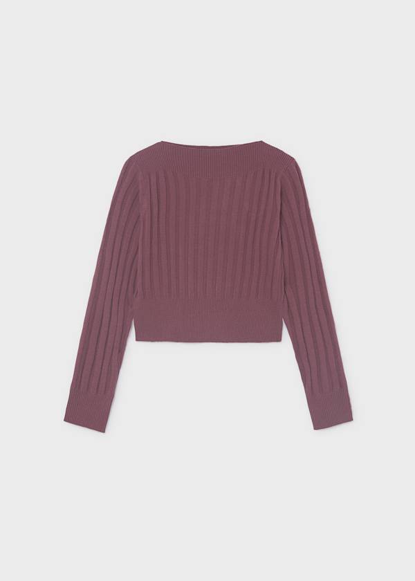 Ribbed Boatneck Sweater, 3 Colors Available