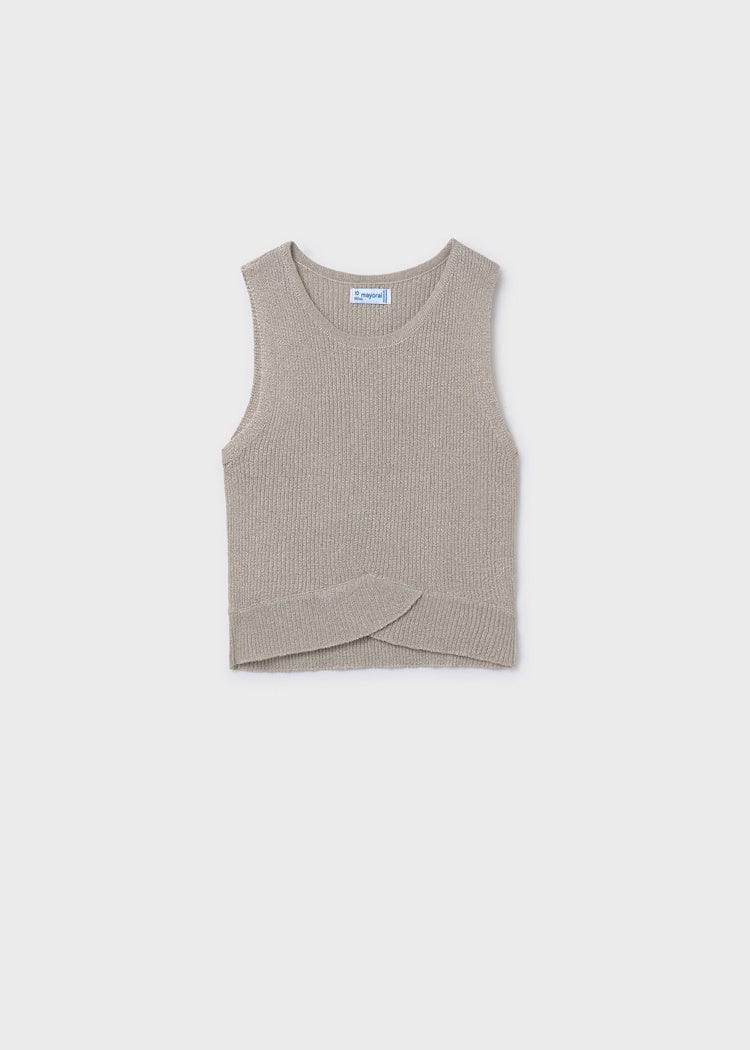 Mayoral Usa Inc Mayoral Ribbed Sleeveless Top - Little Miss Muffin Children & Home