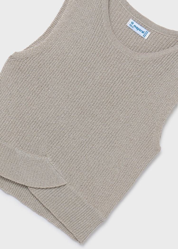 Mayoral Usa Inc Mayoral Ribbed Sleeveless Top - Little Miss Muffin Children & Home