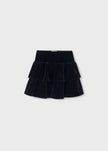 Mayoral Usa Inc Mayoral Tiered Velvet Ruffle Skirt - Little Miss Muffin Children & Home
