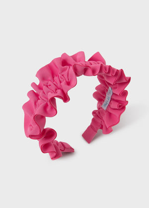 Abel & Lula Abel & Lula Ruffled Crepe Headband - Little Miss Muffin Children & Home