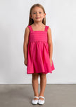 Mayoral Usa Inc Crochet Strap Sundress in Carnation - Little Miss Muffin Children & Home