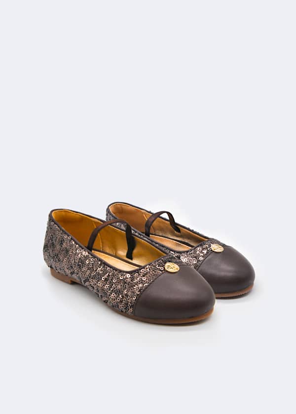 Abel & Lula Sequin Ballet Flats, 2 Colors Available - Little Miss Muffin Children & Home