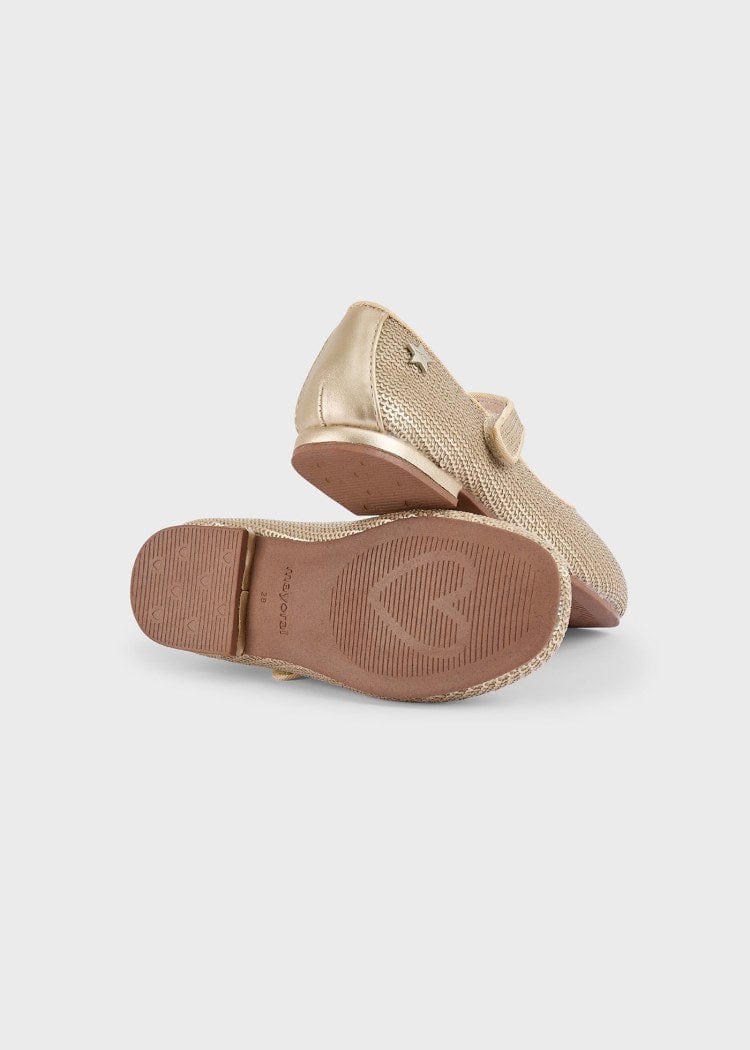 Mayoral Usa Inc Mayoral Sequin Mary Janes in Gold - Little Miss Muffin Children & Home