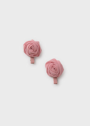 Abel & Lula Abel & Lula 2-Piece Chiffon Rosette Hair Clip Set - Little Miss Muffin Children & Home