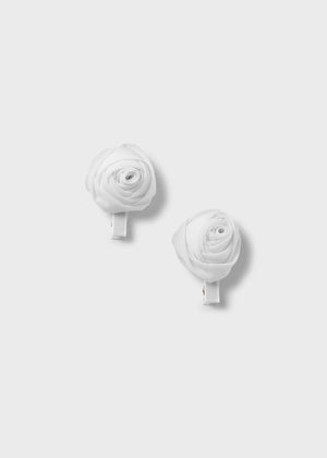 Abel & Lula Abel & Lula 2-Piece Chiffon Rosette Hair Clip Set - Little Miss Muffin Children & Home