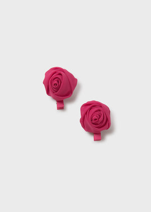 Abel & Lula Abel & Lula 2-Piece Chiffon Rosette Hair Clip Set - Little Miss Muffin Children & Home