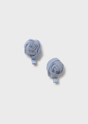 Abel & Lula Abel & Lula 2-Piece Chiffon Rosette Hair Clip Set - Little Miss Muffin Children & Home