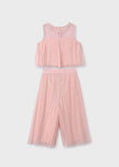 Abel & Lula Abel & Lula Pleated Tulle Pant Set - Little Miss Muffin Children & Home