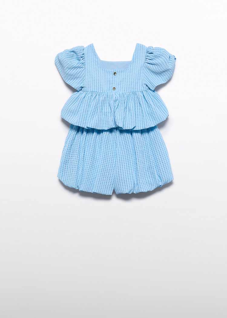 Bubble Top & Shorts Set