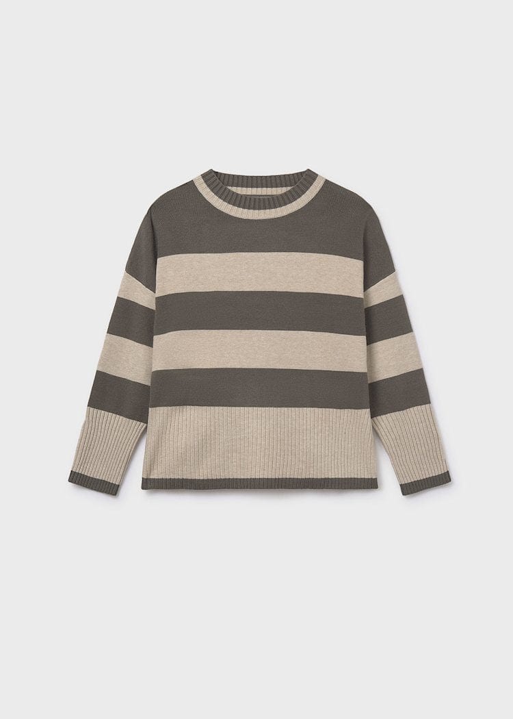 Mayoral Usa Inc Striped Knit Sweater - Little Miss Muffin Children & Home