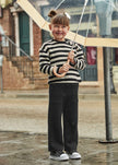 Mayoral Usa Inc Mayoral Striped Sweatshirt & Pants Set - Little Miss Muffin Children & Home