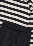 Mayoral Striped Sweatshirt & Pants Set