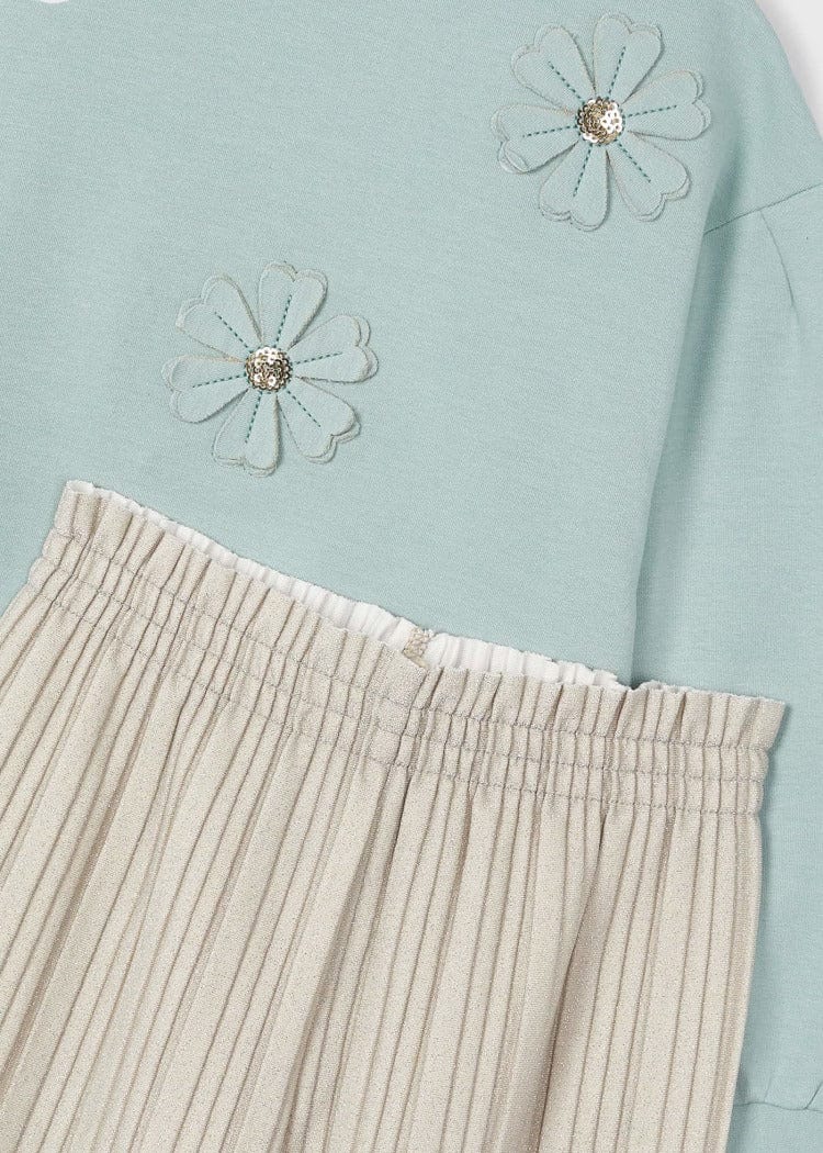 Mayoral Usa Inc Mayoral Sweatshirt and Pleated Pants Set - Little Miss Muffin Children & Home