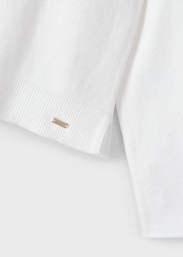 Mayoral Usa Inc Turtleneck Sweater in Ecru - Little Miss Muffin Children & Home