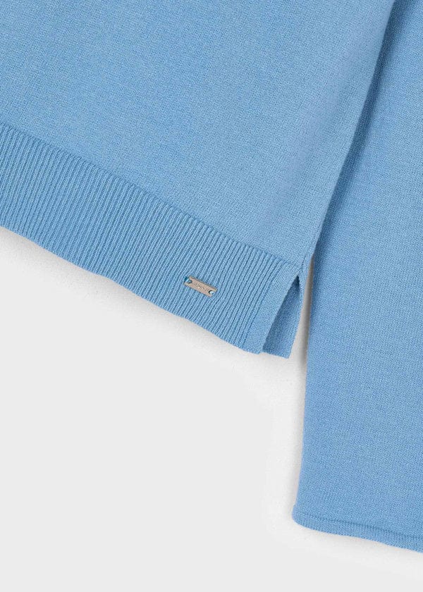 Mayoral Usa Inc Turtleneck Sweater in Ocean - Little Miss Muffin Children & Home