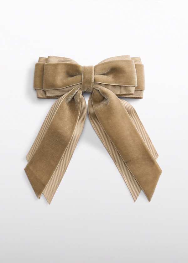 Abel & Lula Velvet Bow Hair Clip, 4 Colors Available - Little Miss Muffin Children & Home