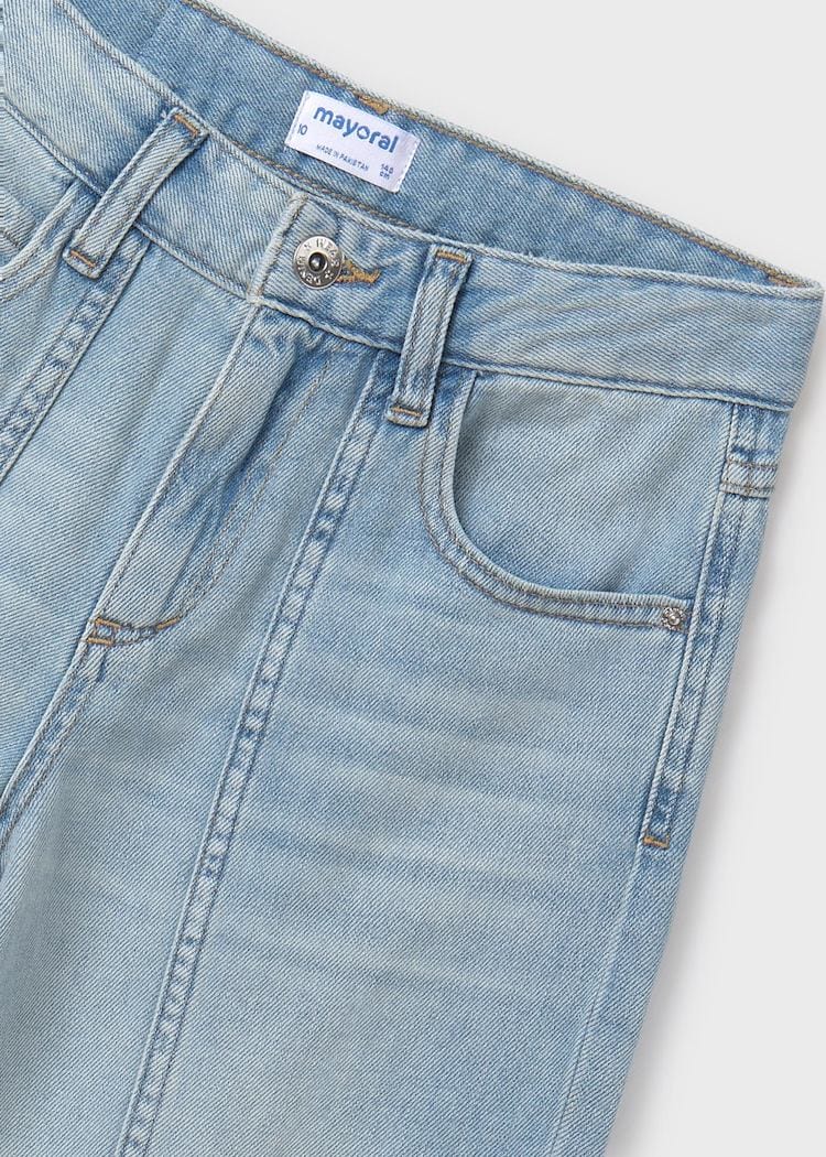 Mayoral Usa Inc Mayoral Wide Leg Jeans - Little Miss Muffin Children & Home